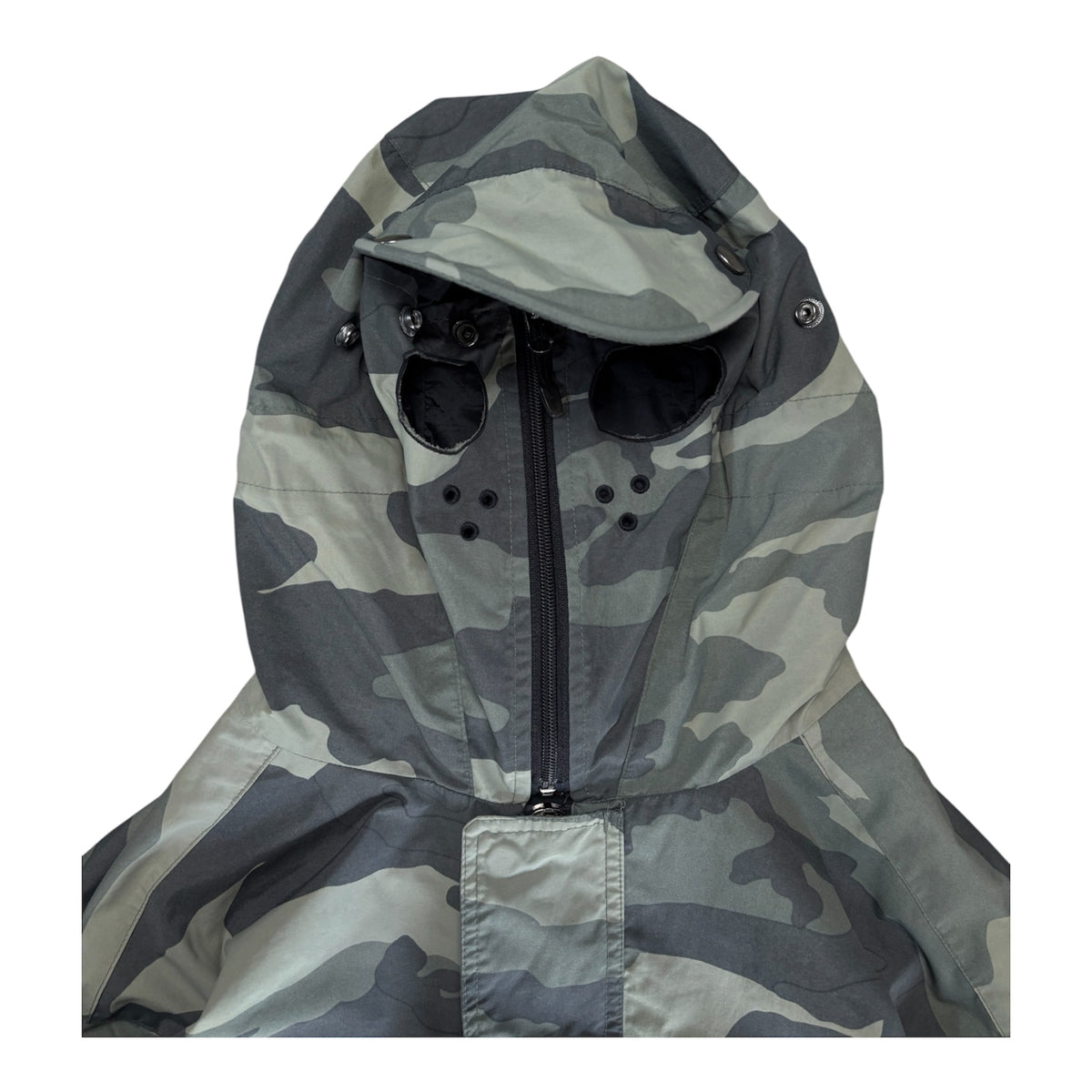 Vintage Location Google Hood Jacket Size M