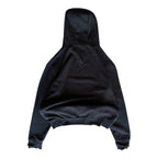Vintage Distressed Cut Out Pocket Hoodie Size L