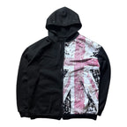 UK Printet Zip Hoodie
