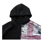 UK Printet Zip Hoodie