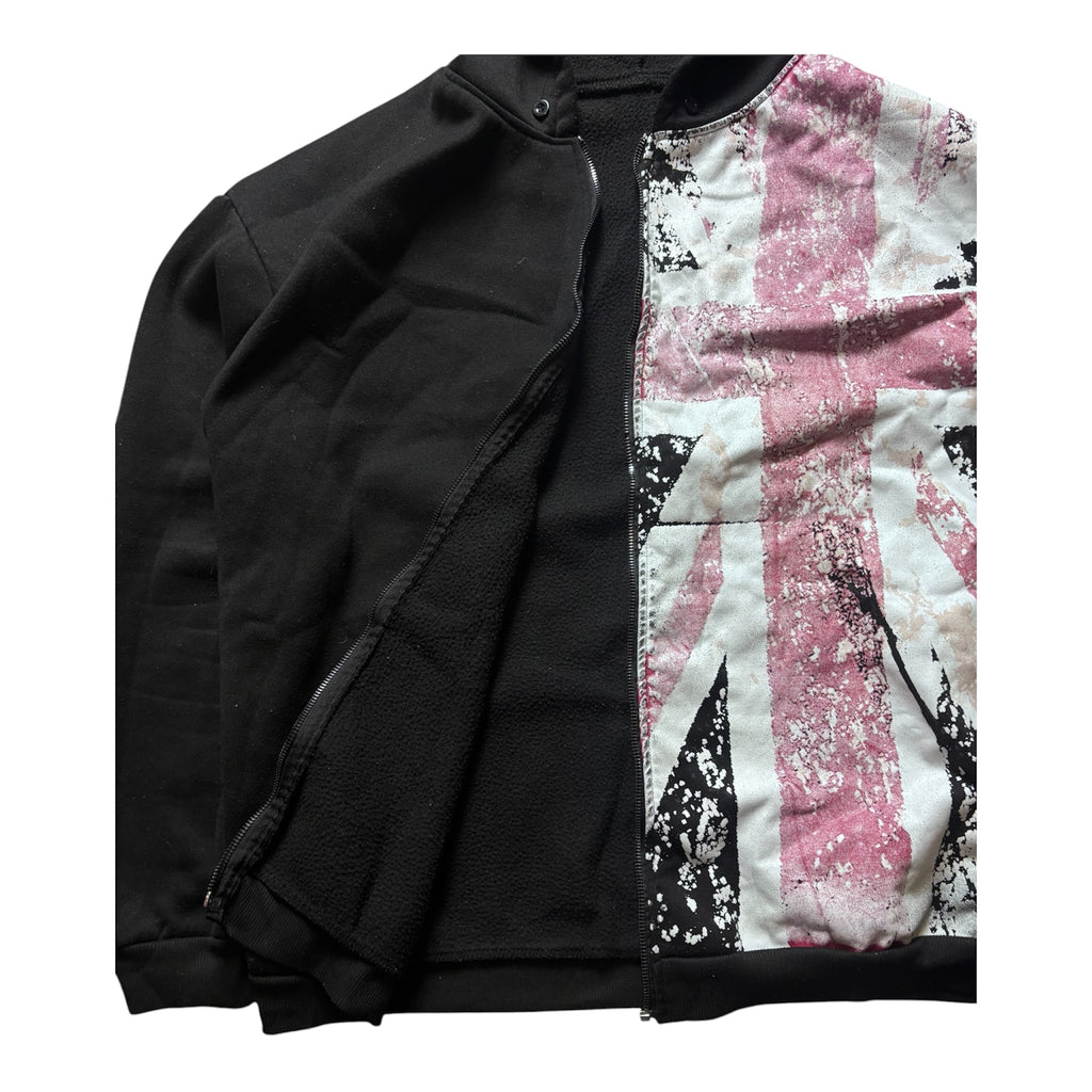 UK Printet Zip Hoodie
