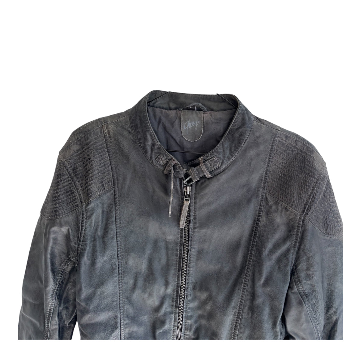 Vintage Gipsy Biker Lederjacke