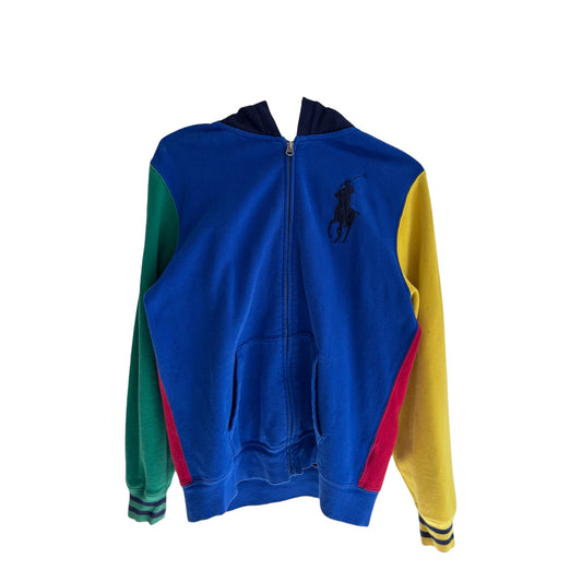 Vintage Polo Ralph Lauren Colorblock Zip Hoodie