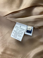 Vintage Dolce & Gabbana Brown Leather Jacket