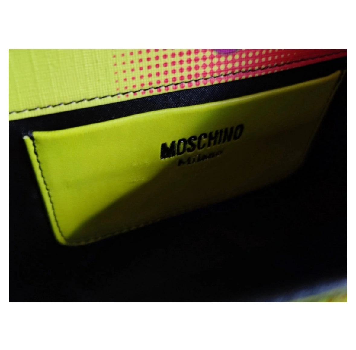 Moschino Freckles Bag by Jeremy Scott FW 18 Eyes Capsule Collection