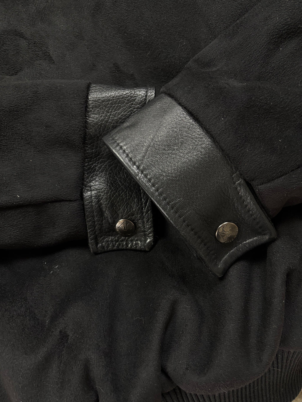 Vintage Suede Leather Jacket Size L