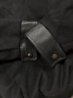 Vintage Suede Leather Jacket Size L