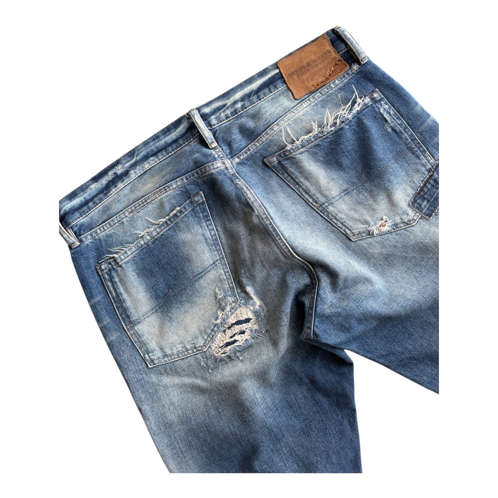 Ralph Lauren Denim & Supply Distressed and Repaired