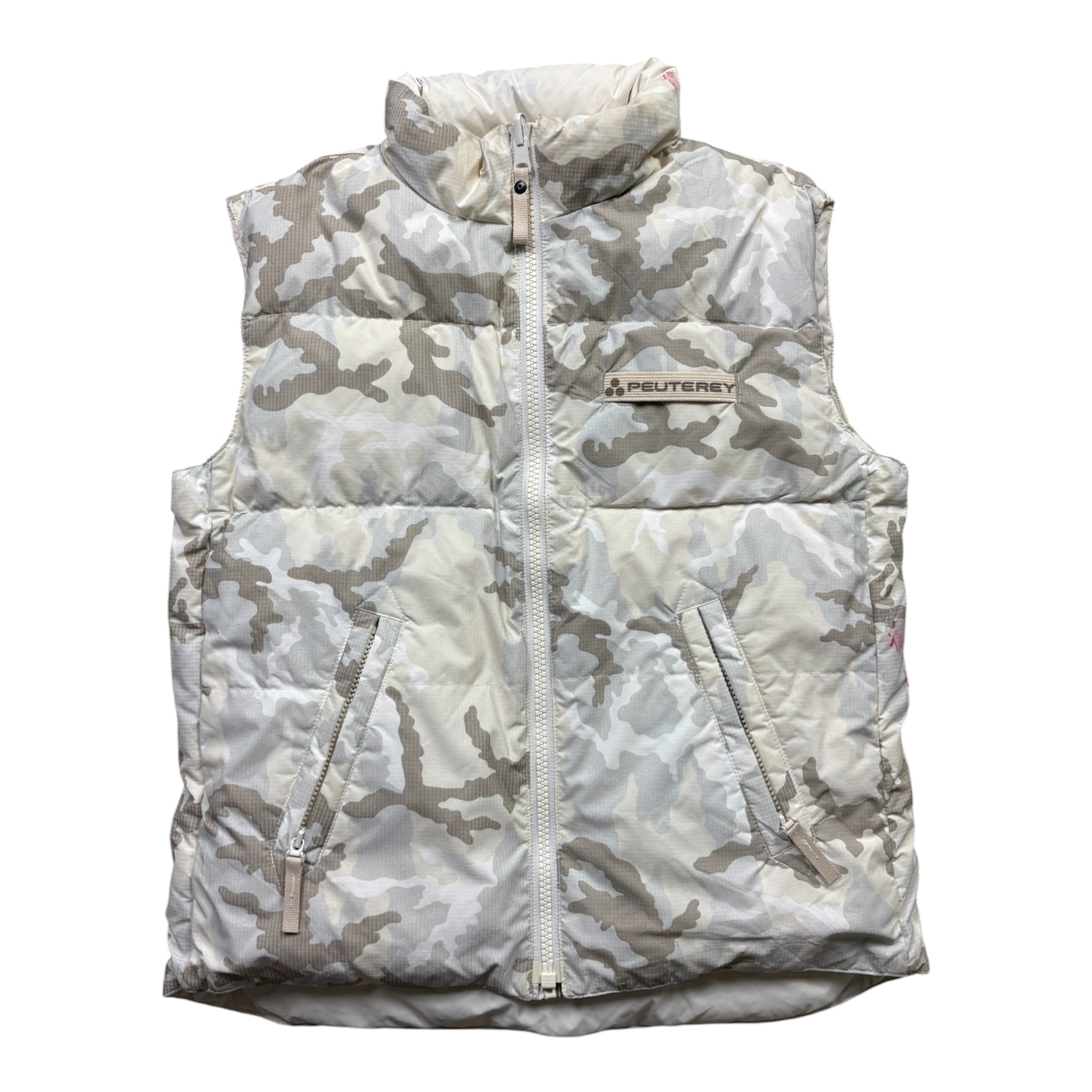 Vintage Peuterey Camouflage Weste