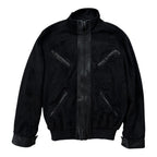 Vintage Suede Leather Jacket Size L
