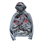 Takeshy Kurosawa Graffiti Hoodie Size M