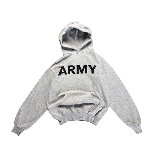 Vintage Army Hoodie Size S