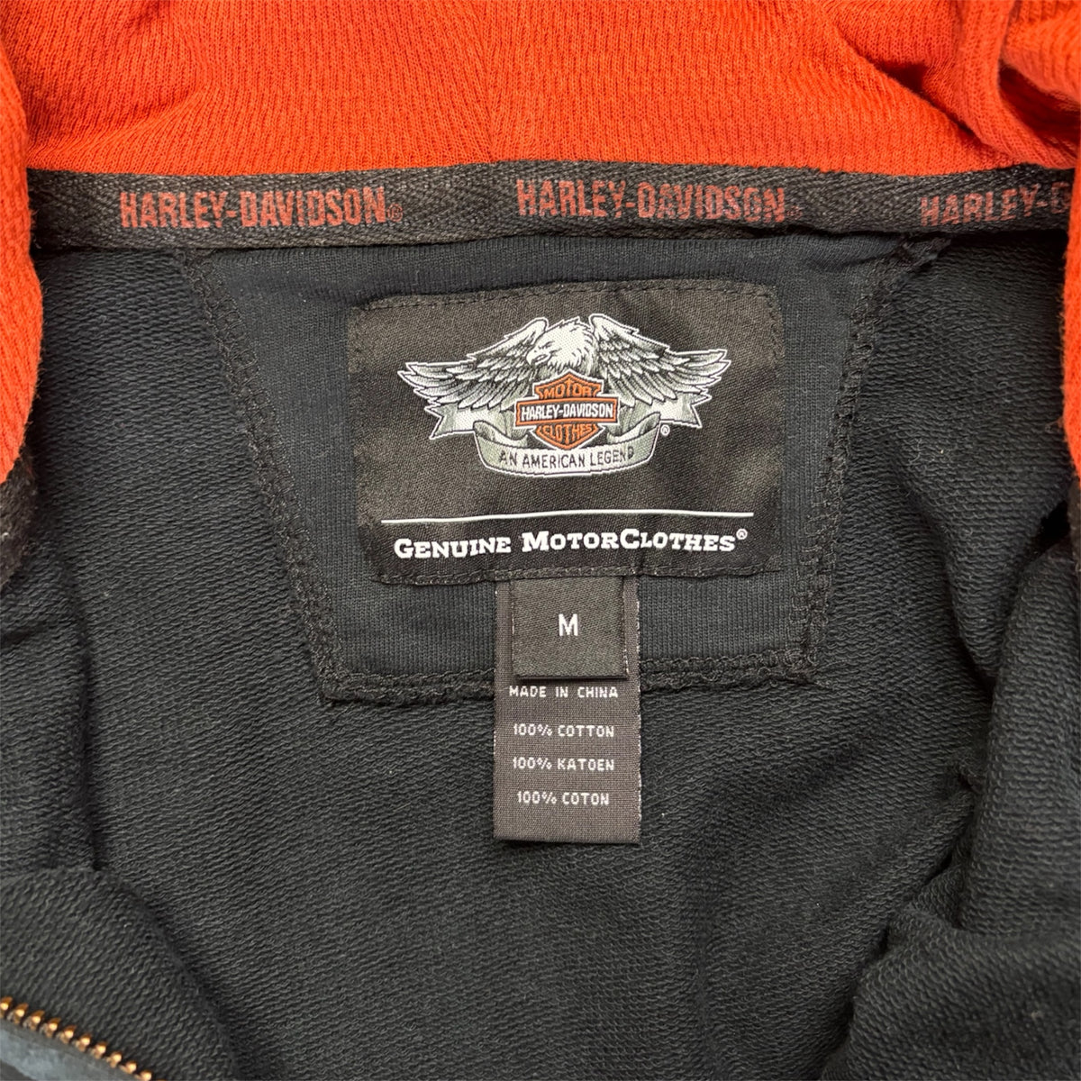 Vintage Harley Davidson Zip Jacket