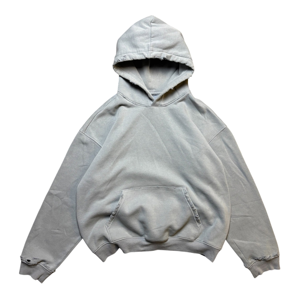 Vintage Distressed Hoodie Size L