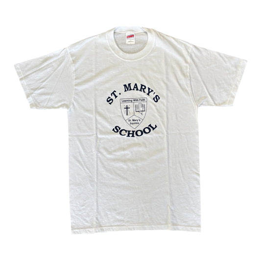 Vintage ST. Mary’s School T-Shirt made in usa Size L