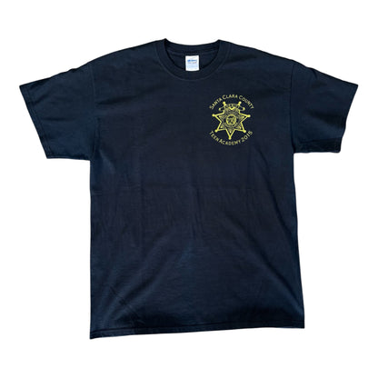 2015 Santa Clara County Police Academy T-Shirt Size L